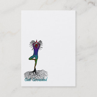 Carte de visite de yoga