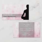Carte de visite de yoga (Devant / Derrière)
