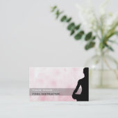 Carte de visite de yoga (Debout devant)