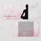 Carte de visite de yoga (Devant / Derrière)