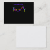 Carte de visite de yoga (Devant / Derrière)