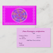 Carte de visite de yoga de spa de santé de santé (Devant / Derrière)