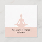 Carte de visite de Yoga Energie Wellness (Devant)