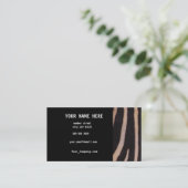 Carte de visite de ZÈBRE (Debout devant)