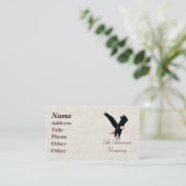 Carte de visite d'Eagle chauve (Debout devant)