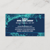 Carte de visite d'eau (Dos)