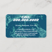 Carte de visite d'eau (Dos)