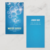 carte de visite d'eau propre (Devant / Derrière)
