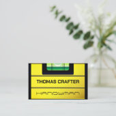 Carte De Visite Débit de bulle de niveau de l'esprit Faux (Debout devant)