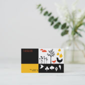 Carte de visite Débloquer (Debout devant)