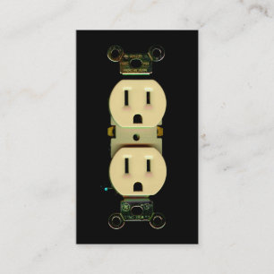 Carte De Visite Débouchés électriques de compagnie d'électrici