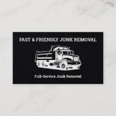 Carte De Visite Débranchement de la remorque Trump (Devant)