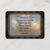 Carte De Visite Debsaulea Elegant Gold Professional (Dos)