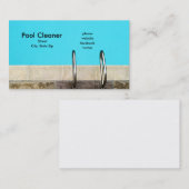 Carte De Visite Décapant de piscine (Devant / Derrière)