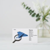 Carte De Visite Décapant optique (Debout devant)