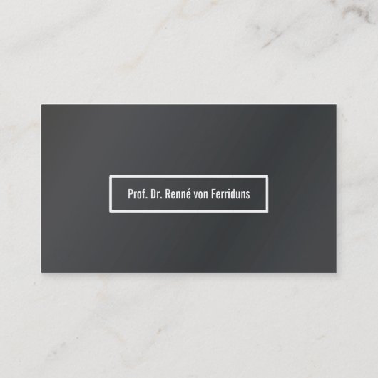 Carte de visite décent alu (Dos)