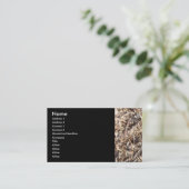 Carte De Visite Déchets de bois (Debout devant)