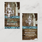 Carte De Visite Déchets de CHROMATOGRAPHIE GAZEUSE pour priser le (Devant / Derrière)