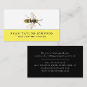 Carte De Visite Déchets, Lutte antiparasitaire (Devant / Derrière)