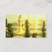 Carte de visite d'échiquier (Dos)
