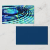 Carte de visite d'éclaboussure (Devant / Derrière)