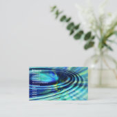 Carte de visite d'éclaboussure (Debout devant)