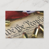 Carte De Visite Déclaration d'indépendance (Devant)