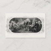 Carte De Visite Déclaration d'indépendance : Projet de loi de 2 $, (Devant)