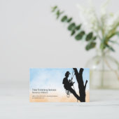 Carte De Visite Déclenchement de l'arborescence | Nature | Paysage (Debout devant)