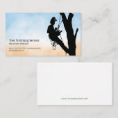 Carte De Visite Déclenchement de l'arborescence | Nature | Paysage (Devant / Derrière)