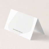 Carte De Visite Déclenchement de l'arbre | Nature Extérieure | Pay (Dos)