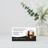 Carte De Visite Déclenchement Et Suppression De L'Arbre (Debout devant)