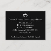 Carte De Visite deco de loi (Dos)