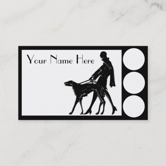 Carte De Visite Décodeur chien (Devant)