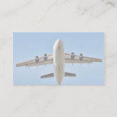 Carte De Visite décollage en altitude de l'avion (Dos)
