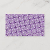 CARTE DE VISITE :: décontracté chic 6 L (Dos)