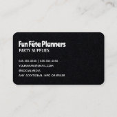 Carte De Visite Décor de l'événement 🎈 🌈 Ballon (Dos)