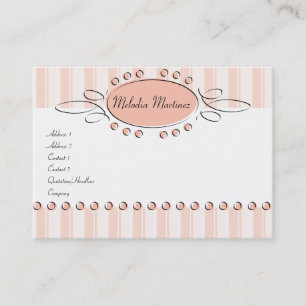 Carte De Visite Décor de remous