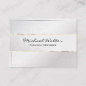 Carte De Visite Décor de style chic (Devant)