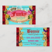 Carte De Visite Décor génial d'expédition de Junker de (Devant / Derrière)