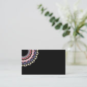 Carte De Visite Décor perle (Debout devant)