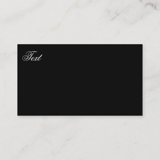 Carte De Visite Décor perle (Dos)