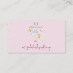 Carte De Visite Décor pour nouveau-nés Jouet suspendu pour babysit