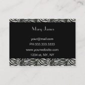 carte de visite décorateur d'intérieur tendance ro (Dos)