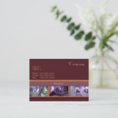 Carte de visite décorateur intérieur (Debout devant)