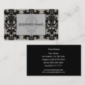 Carte de visite décoratif (Devant / Derrière)