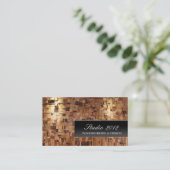 Carte de visite décoratif moderne de studio de (Debout devant)