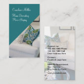 Carte De Visite Décoration et présentation à la maison (Devant / Derrière)