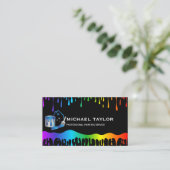 Carte De Visite Décoration moderne Service de Peinture Professionn (Debout devant)