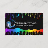 Carte De Visite Décoration moderne Service de Peinture Professionn (Devant)